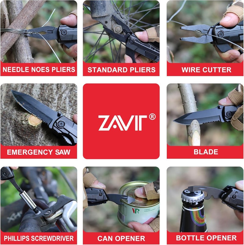 ZAVIT Gifts for Boyfriend Husband Him, Multitool Knife“I LOVE YOU”, Valentines Day Unique Gifts, Tools Gadgets Gifts for Him, Christmas Stocking Stuffers, Anniversary, Birthday Gift Ideas, Husband Gifts - Image 5